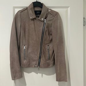 Moto leather jacket